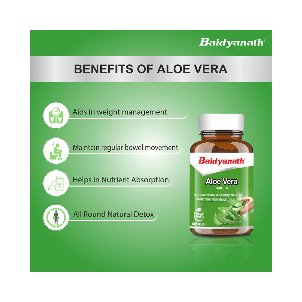 Baidyanath (Noida) Aloe Vera Tablet - Image 4