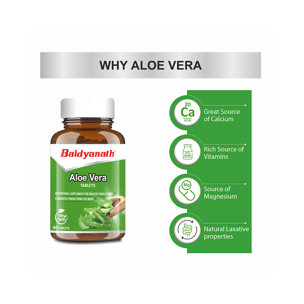 Baidyanath (Noida) Aloe Vera Tablet - Image 2