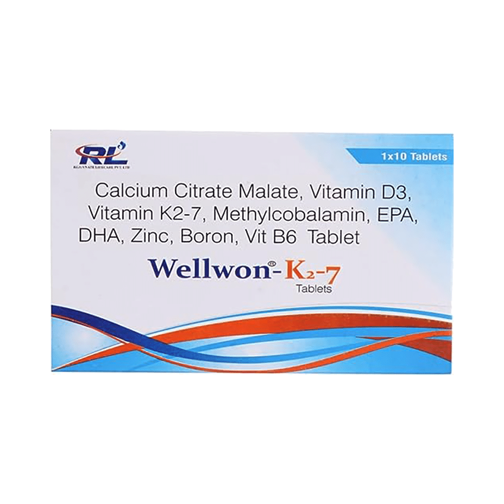 Wellwon K2 7 Tablet - Image 1