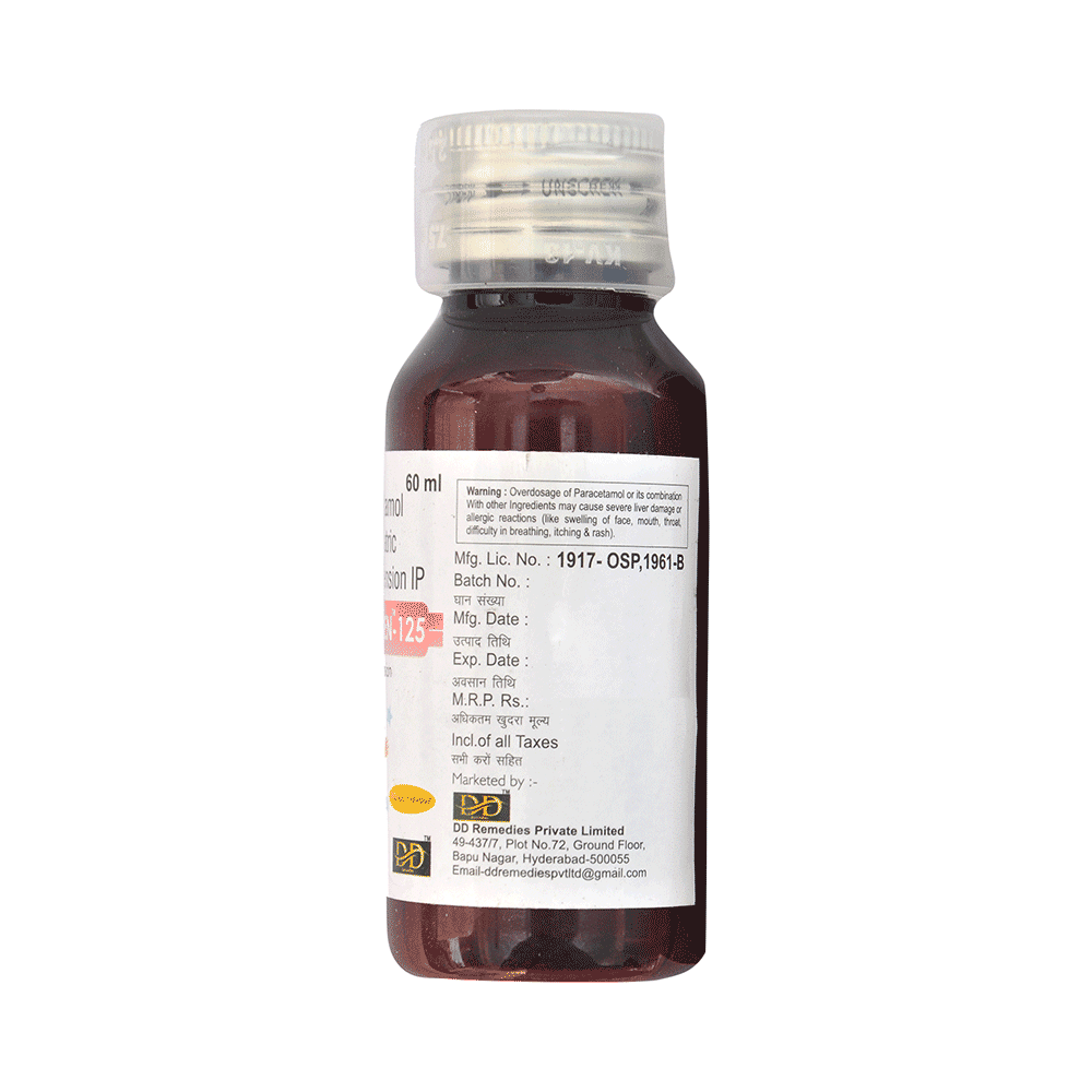 Pyrexiden 125 Oral Suspension Mango - Image 3