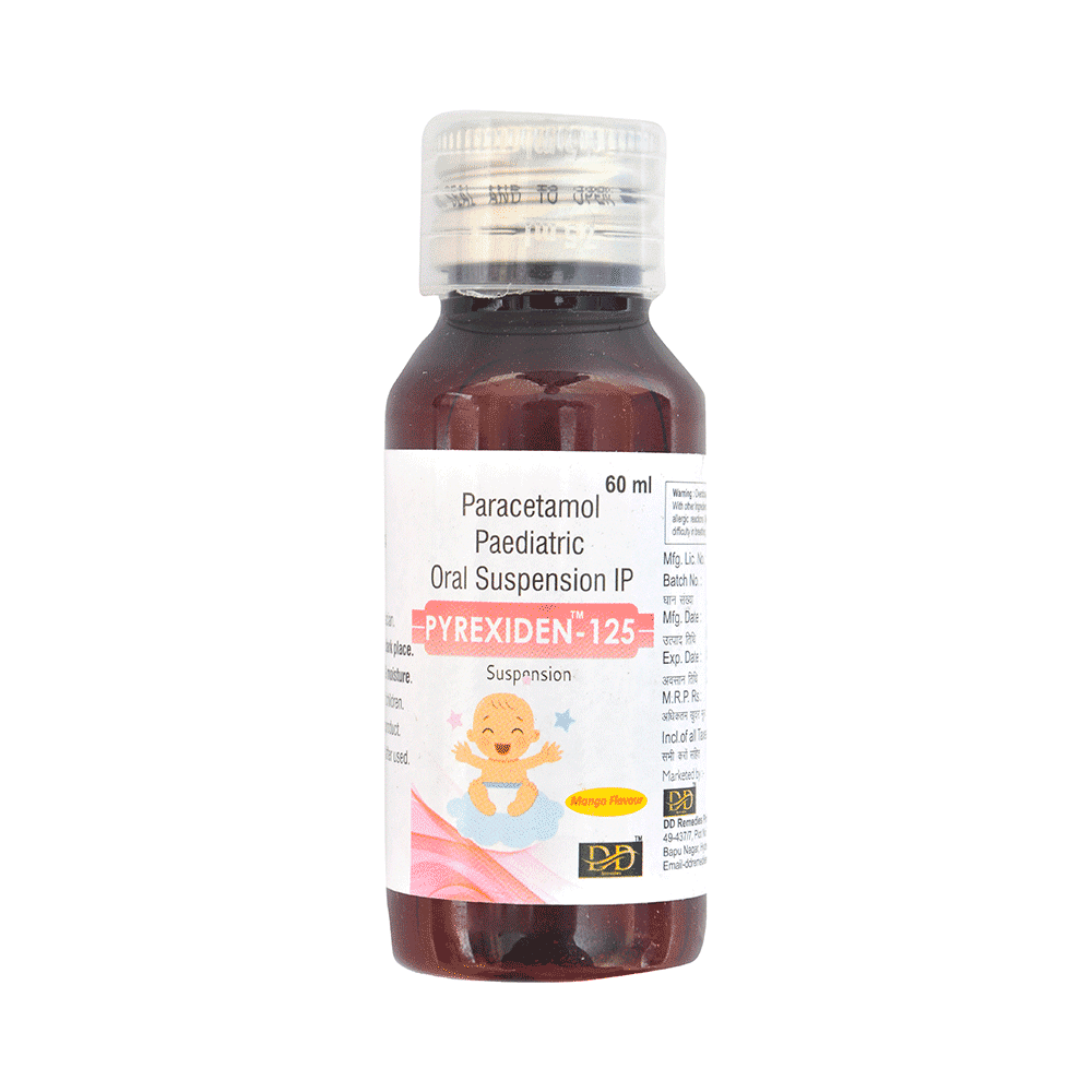 Pyrexiden 125 Oral Suspension Mango