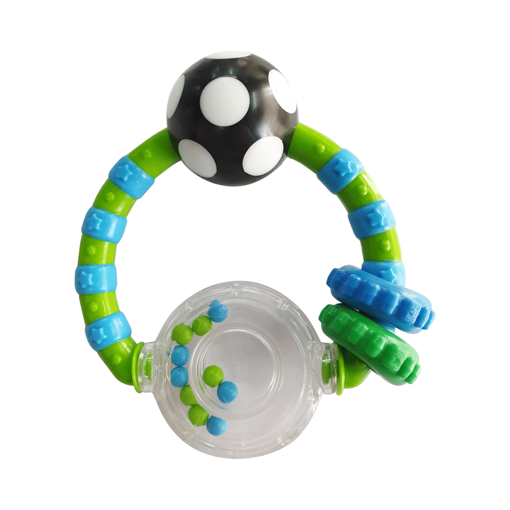 Buddsbuddy BB9021 Premium Grasp and Spin Rattle Multicolor - Image 2