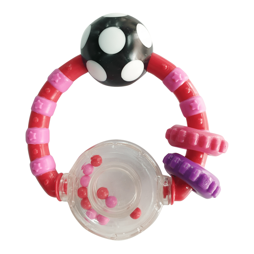 Buddsbuddy BB9021 Premium Grasp and Spin Rattle Multicolor - Image 4