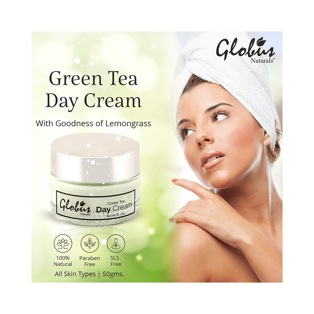 Globus Naturals Green Tea Day Cream - Image 2