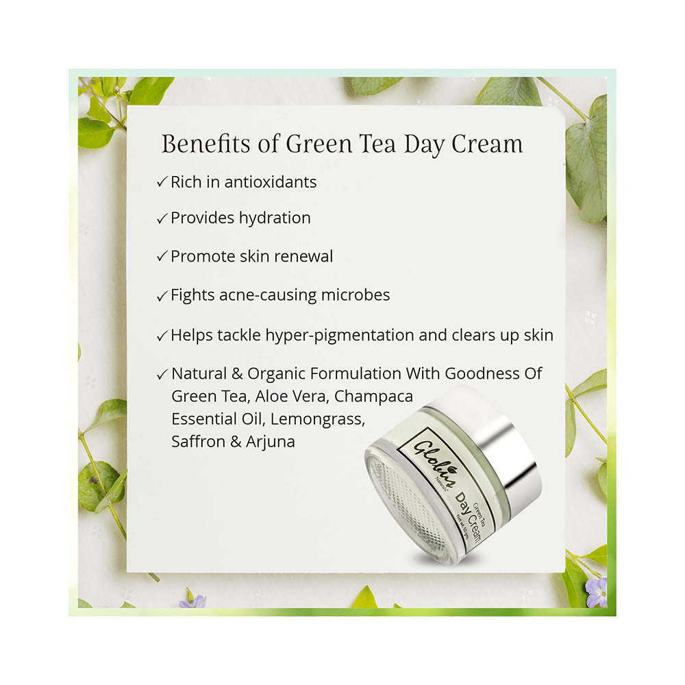 Globus Naturals Green Tea Day Cream - Image 4