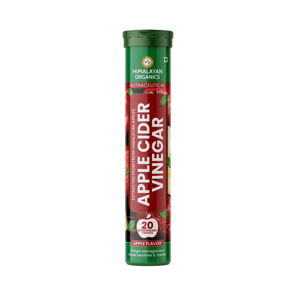 Himalayan Organics Apple Cider Vinegar Effervescent Tablet