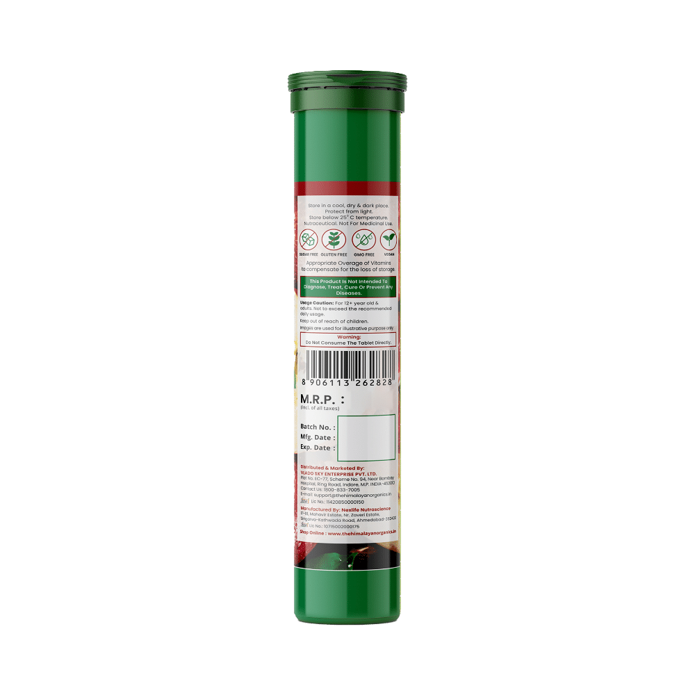 Himalayan Organics Apple Cider Vinegar Effervescent Tablet - Image 3