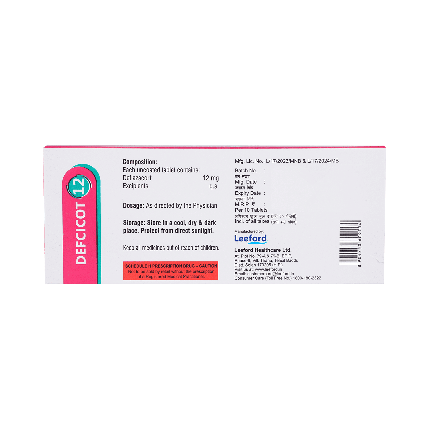 Defcicot 12 Tablet - Image 3