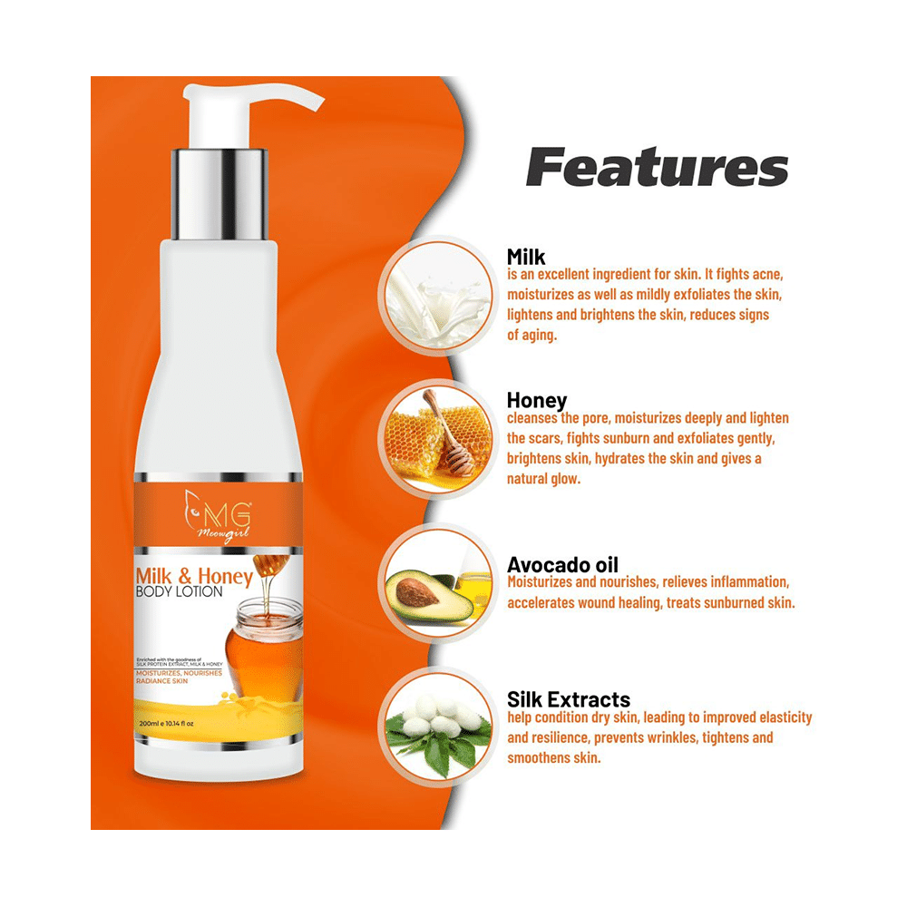 MG Meowgirl Milk & Honey Body Lotion - Image 2