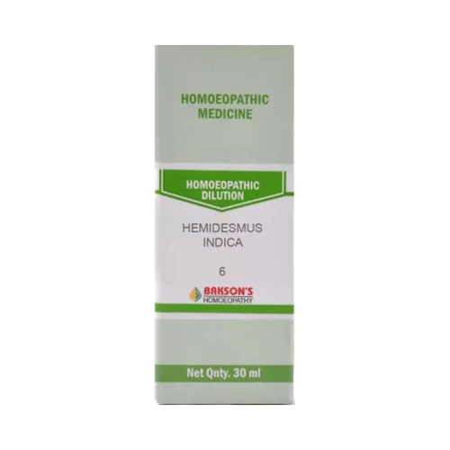 Bakson's Homeopathy Hemidesmus Indica  Dilution 6 CH - Image 1