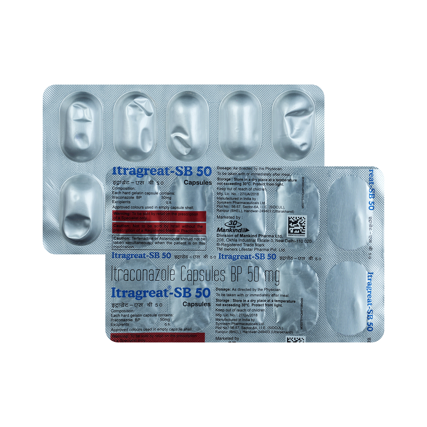 Itragreat-SB 50 Capsule - Image 1