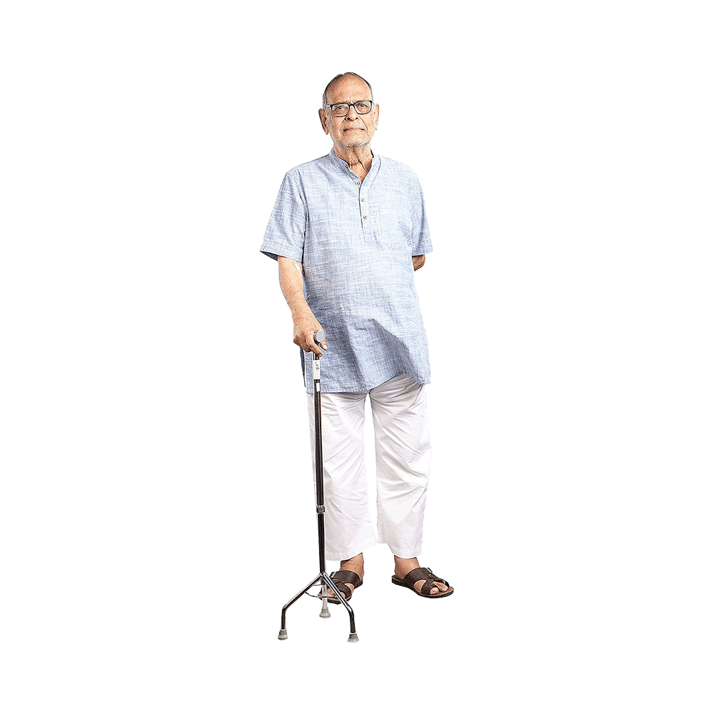 Entros KL 926 Height Adjustable Walking Stick 3 Leg