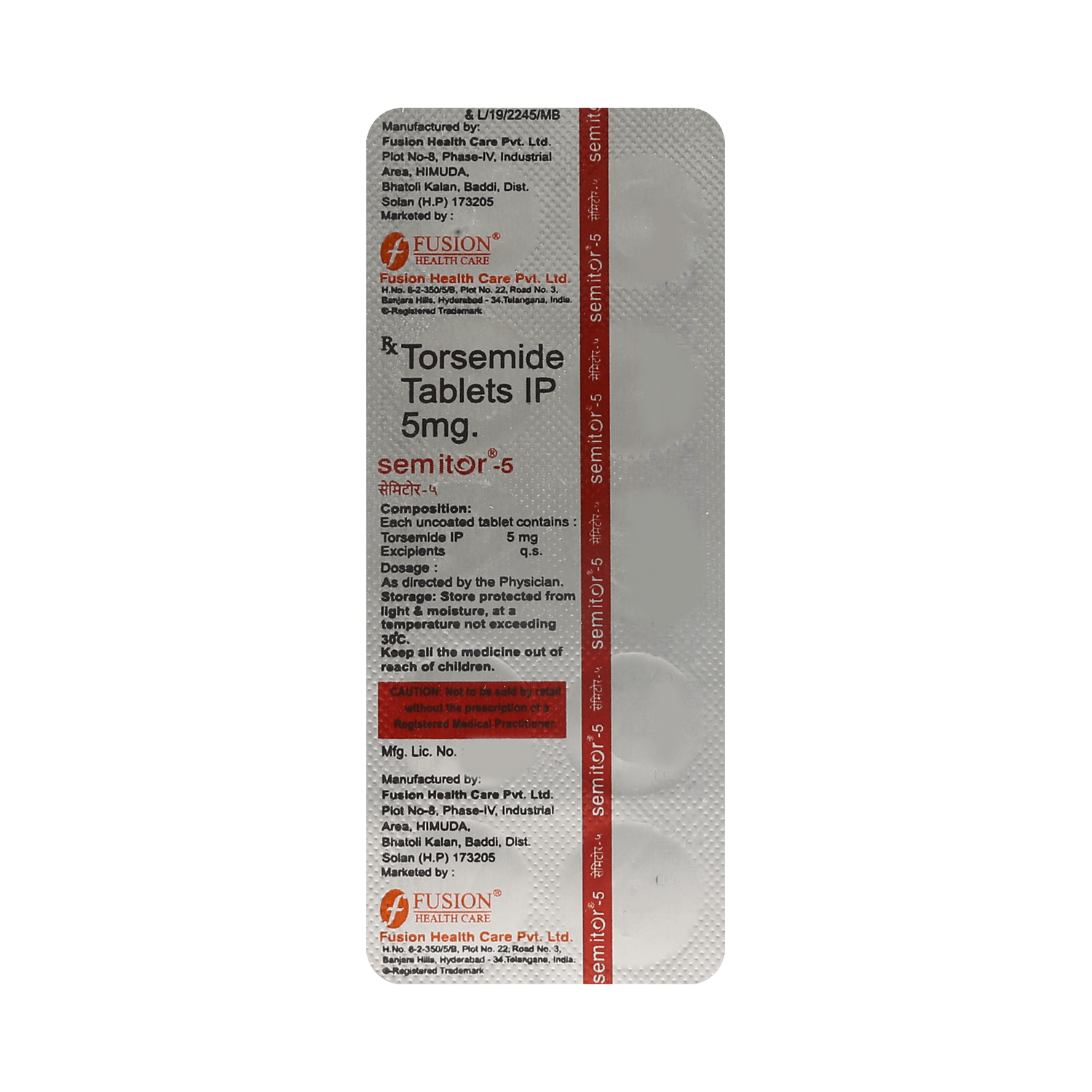 Semitor 5mg Tablet - Image 3