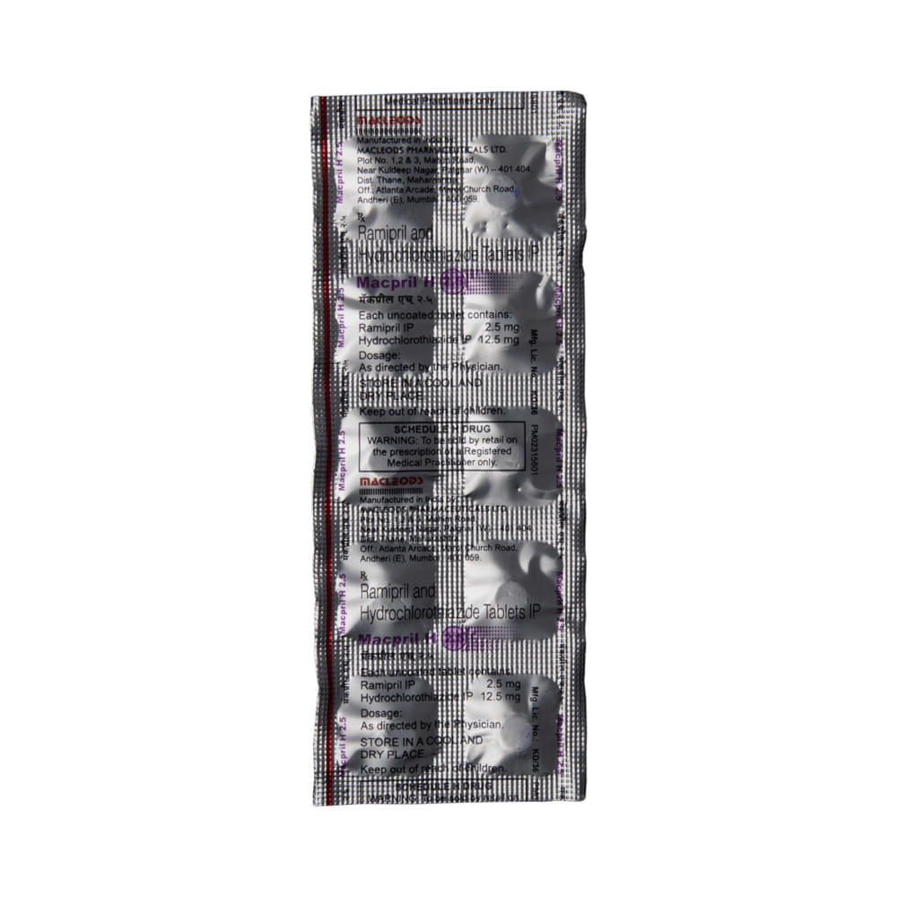 Macpril H 2.5 Tablet - Image 4