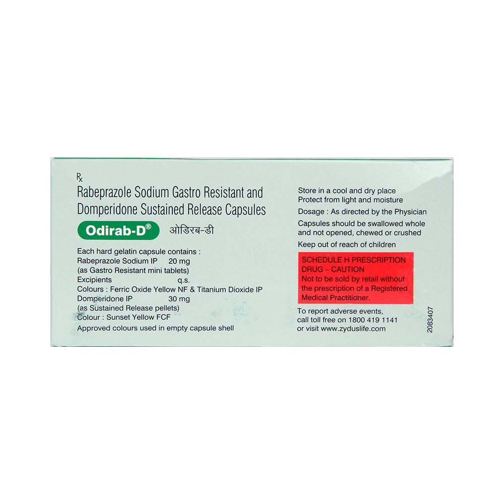 Odirab D 30mg/20mg Capsule - Image 2