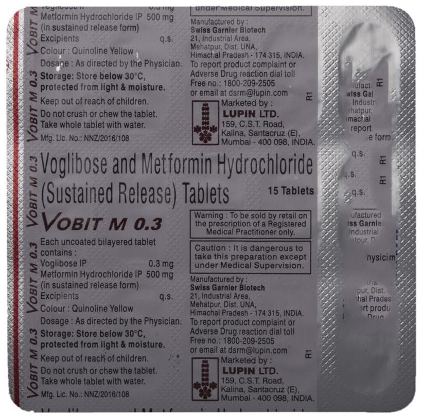 Vobit M 0.3 Tablet