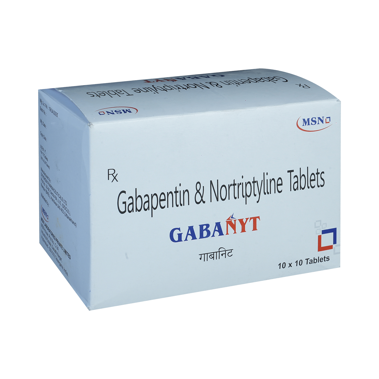 Gabanyt 400mg/10mg Tablet - Image 2