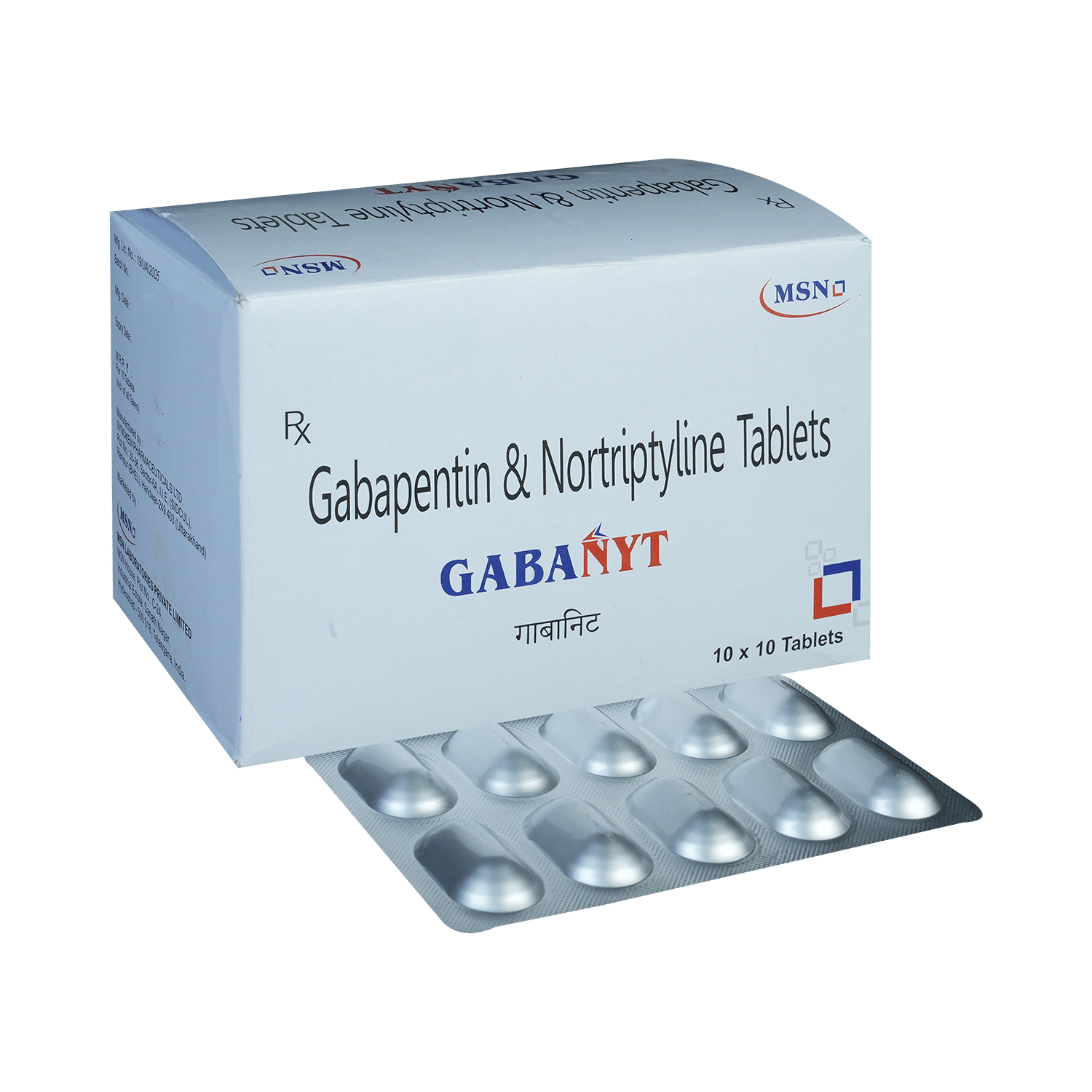 Gabanyt 400mg/10mg Tablet - Image 1