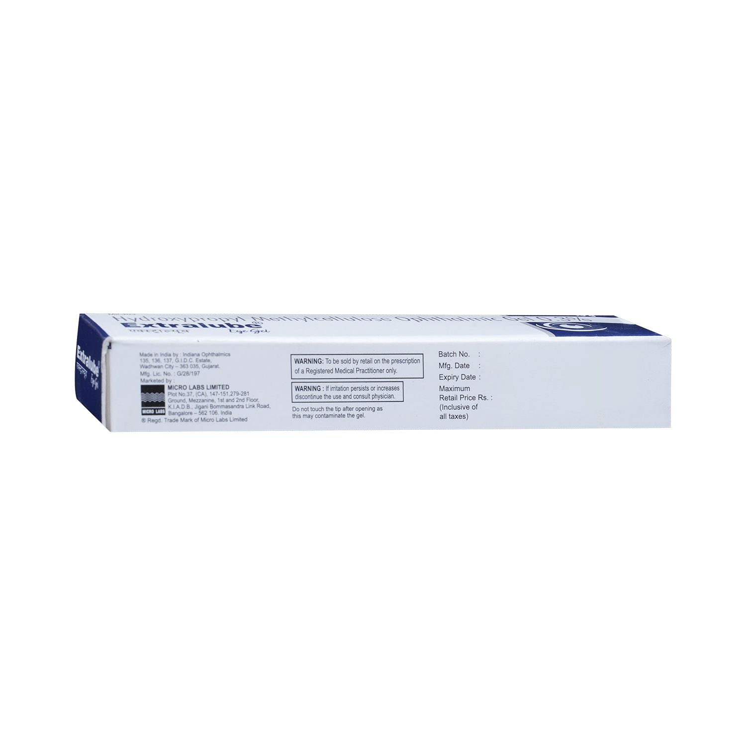 Extralube Eye Gel Ophthalmic Gel - Image 4