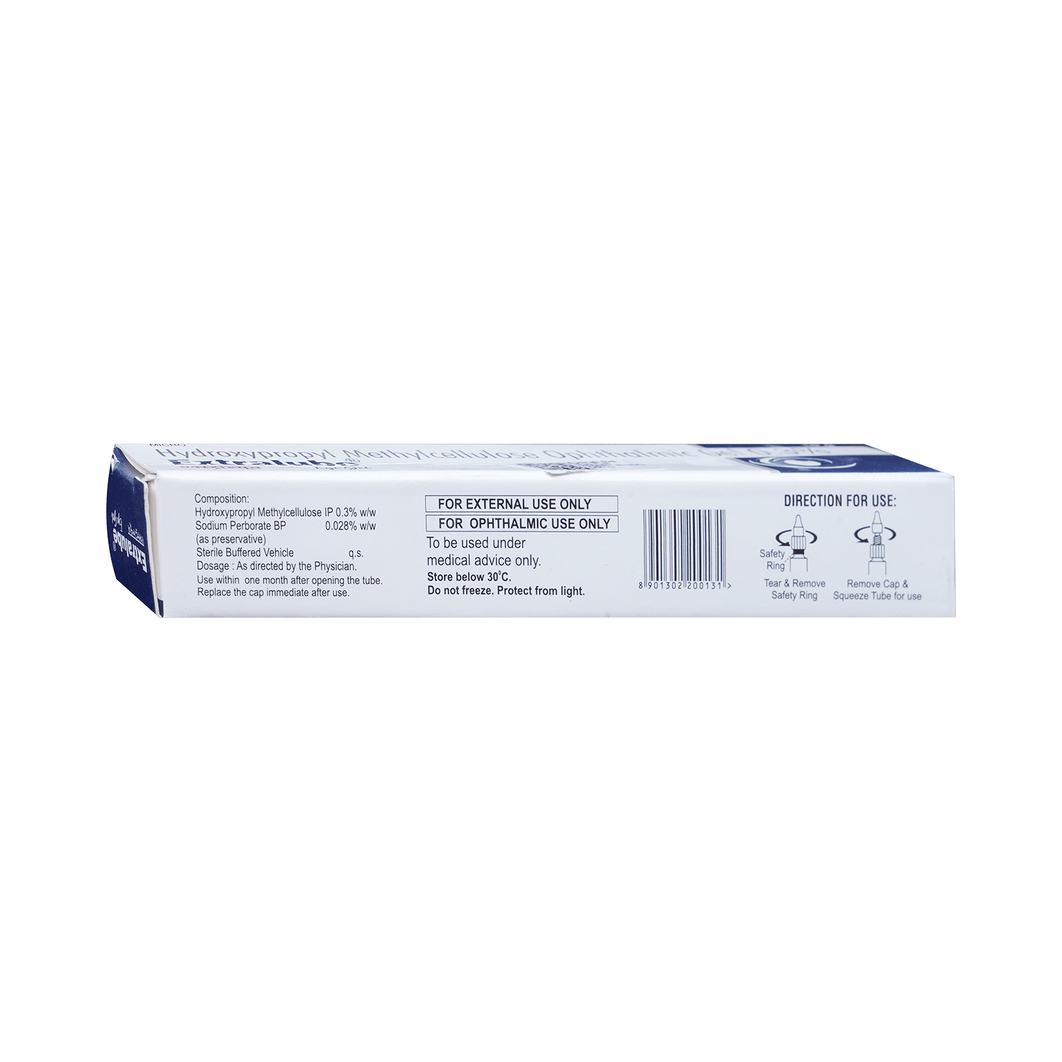 Extralube Eye Gel Ophthalmic Gel - Image 3