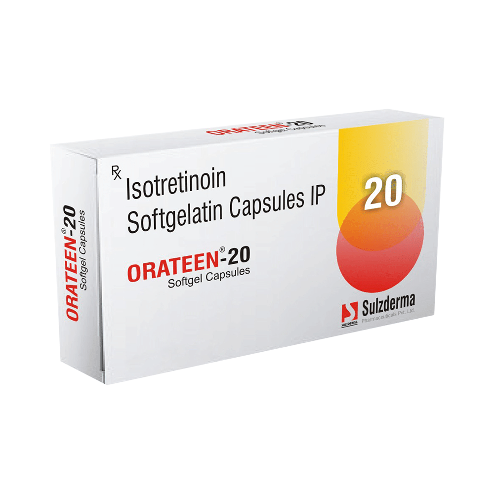 Orateen 20 Softgel Capsule - Image 1