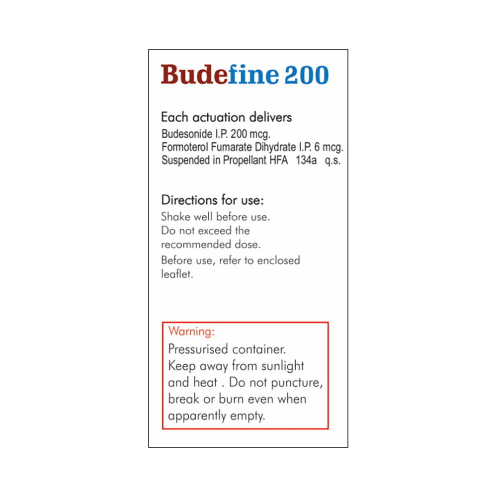 Budefine 6mcg/200mcg Inhaler - Image 2