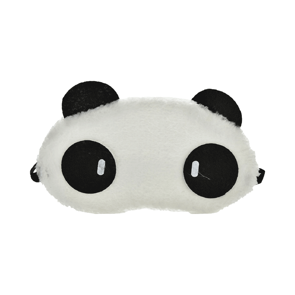 Jenna Sleeping Eye Mask for Insomnia, Meditation and Dark Circles Panda Cylinder Eyes - Image 1