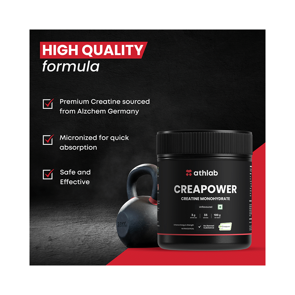 Athlab Creapower Powder Unflavored - Image 6