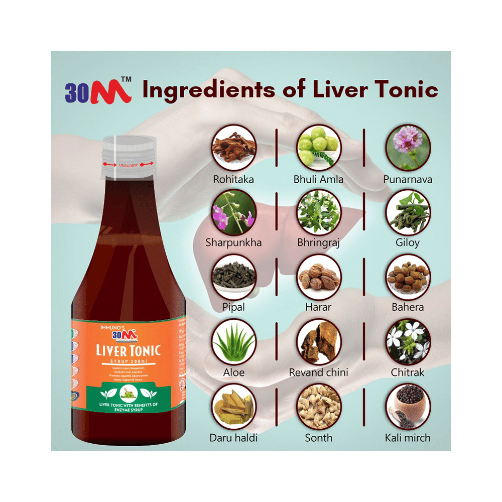 30M Liver Tonic Syrup (200ml Each) - Image 2