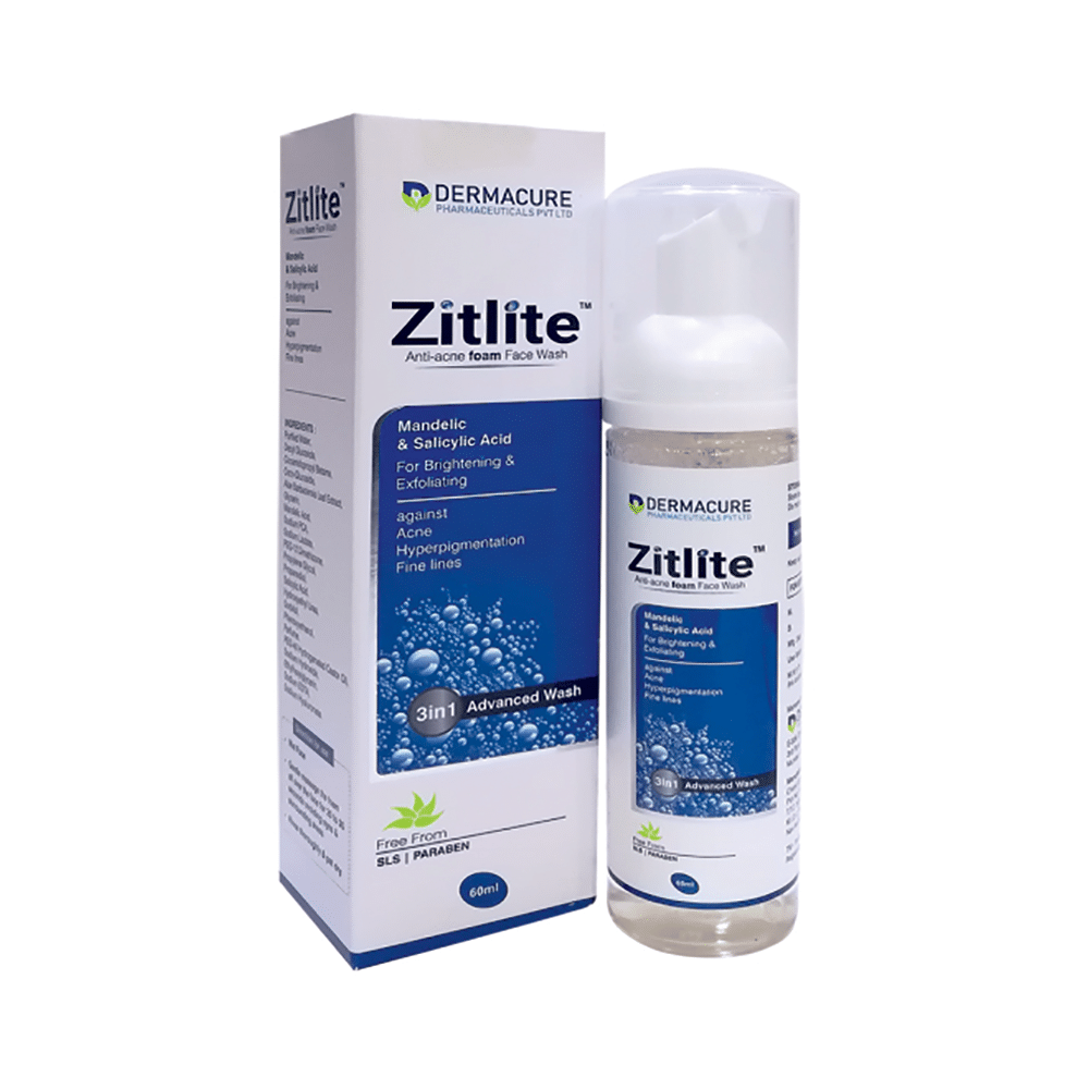 Zitlite Anti-Acne Foam Face Wash