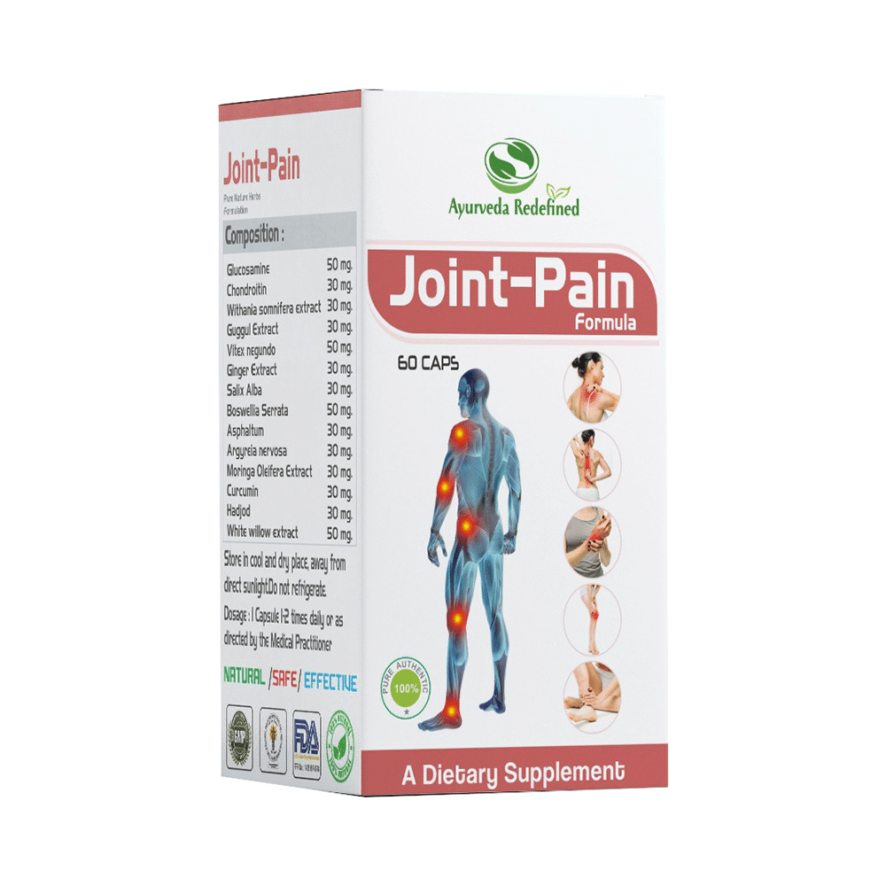 Ayurveda Redefined Joint-Pain Formula Capsule