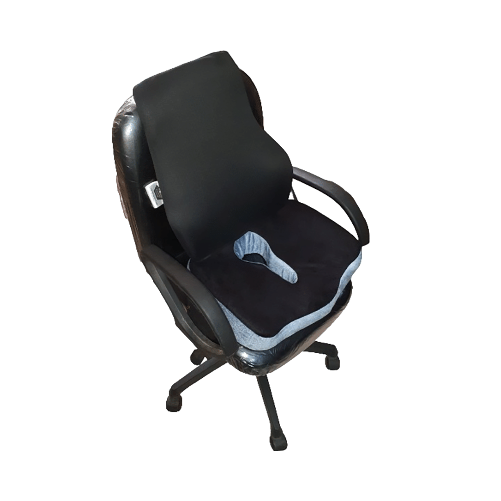 Superfine Comfort Orthopedic Female Coccyx Seat & Lumbar Back Cushion for Tailbone Pain, Back Pain and Scitica - Image 6