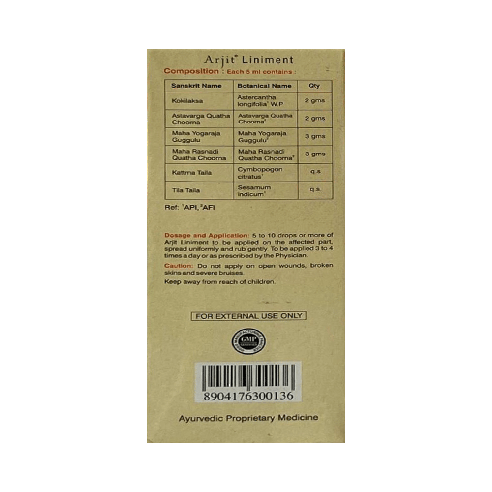 Capro Arjit Liniment (60ml Each) - Image 2
