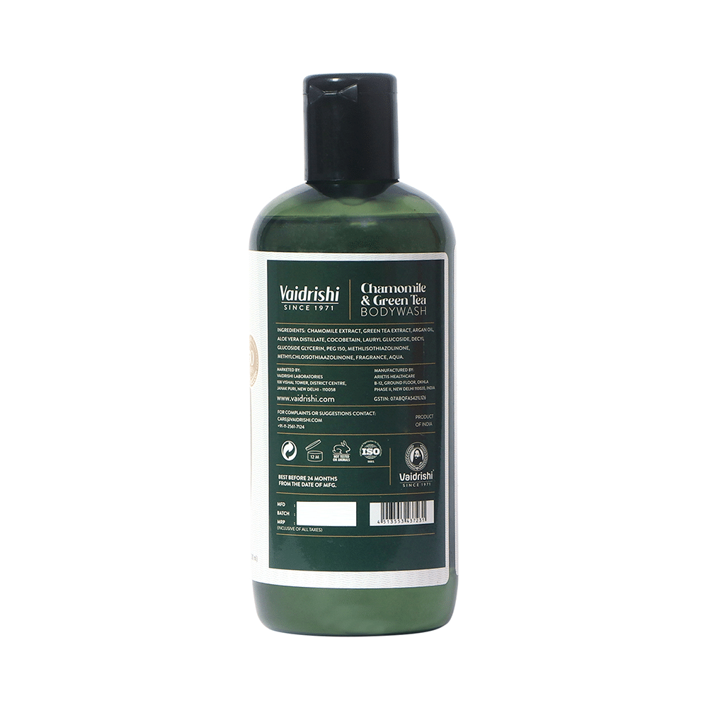 Vaidrishi Chamomile & Green Tea Intense Nourishment Body Wash - Image 2