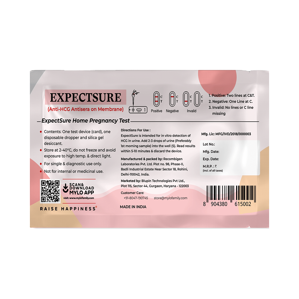 Mylo Care Expectsure Pregnancy Test Kit - Image 2