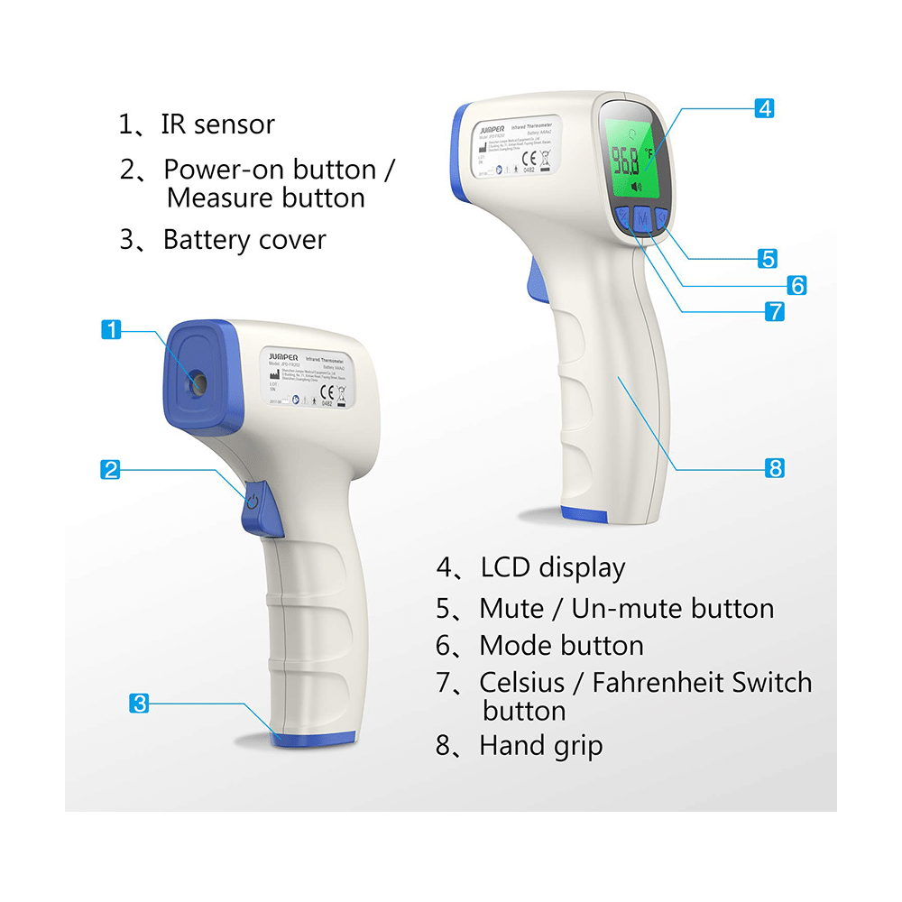 Jumper JPD FR202 Infra Red Thermometer - Image 2