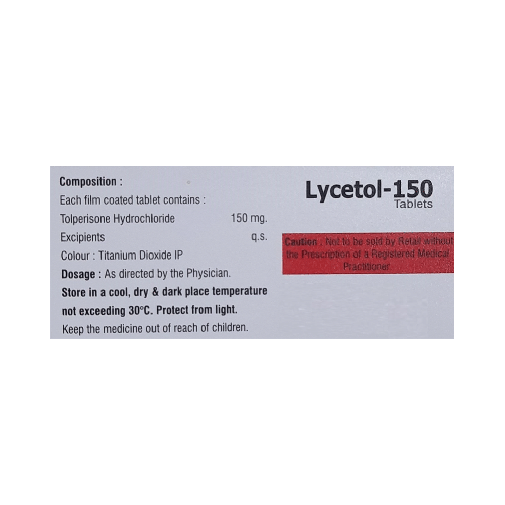 Lycetol 150 Tablet - Image 2