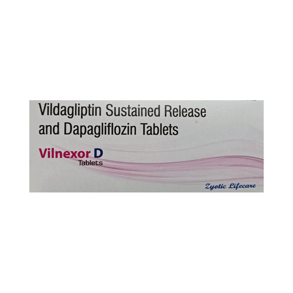 Vilnexor D 10mg/100mg Tablet SR