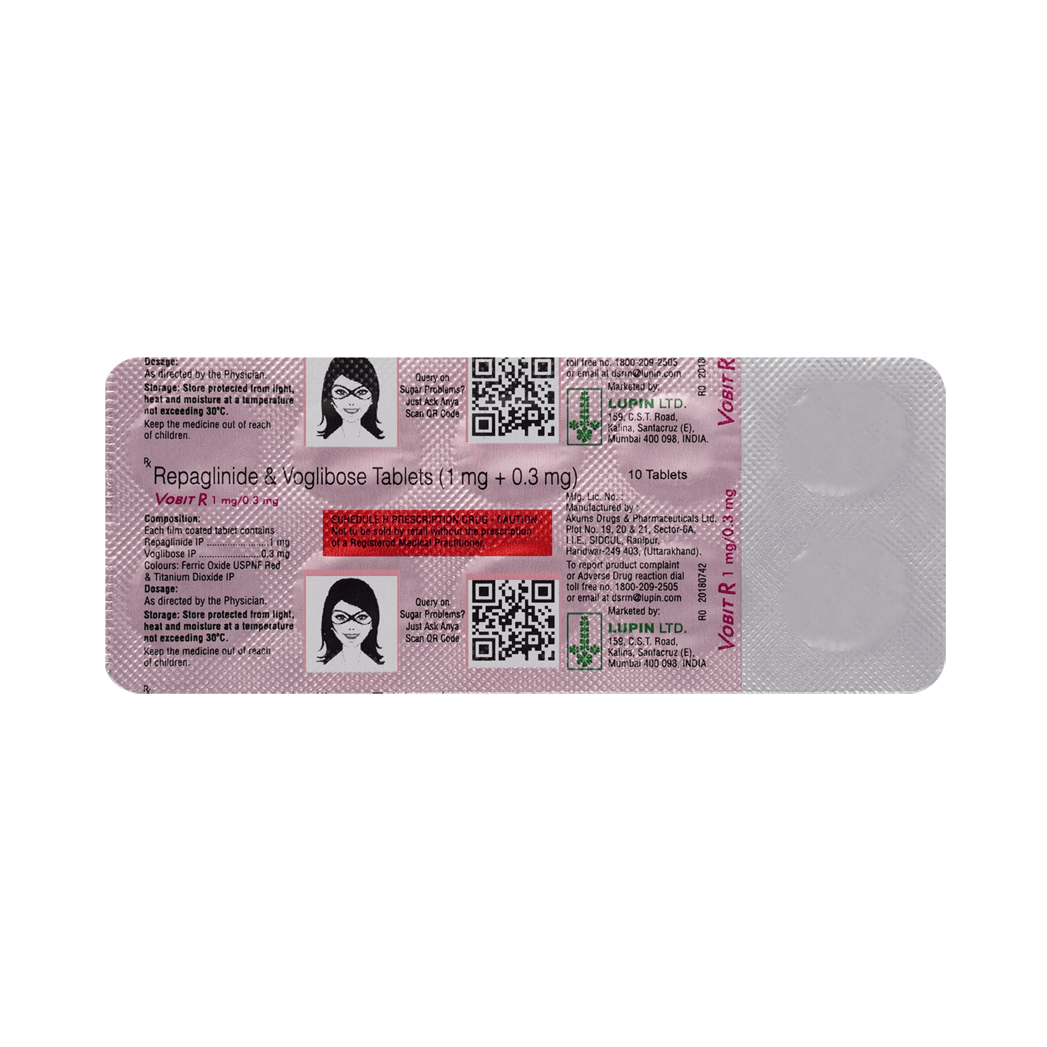 Vobit R 1mg/0.3mg Tablet - Image 6