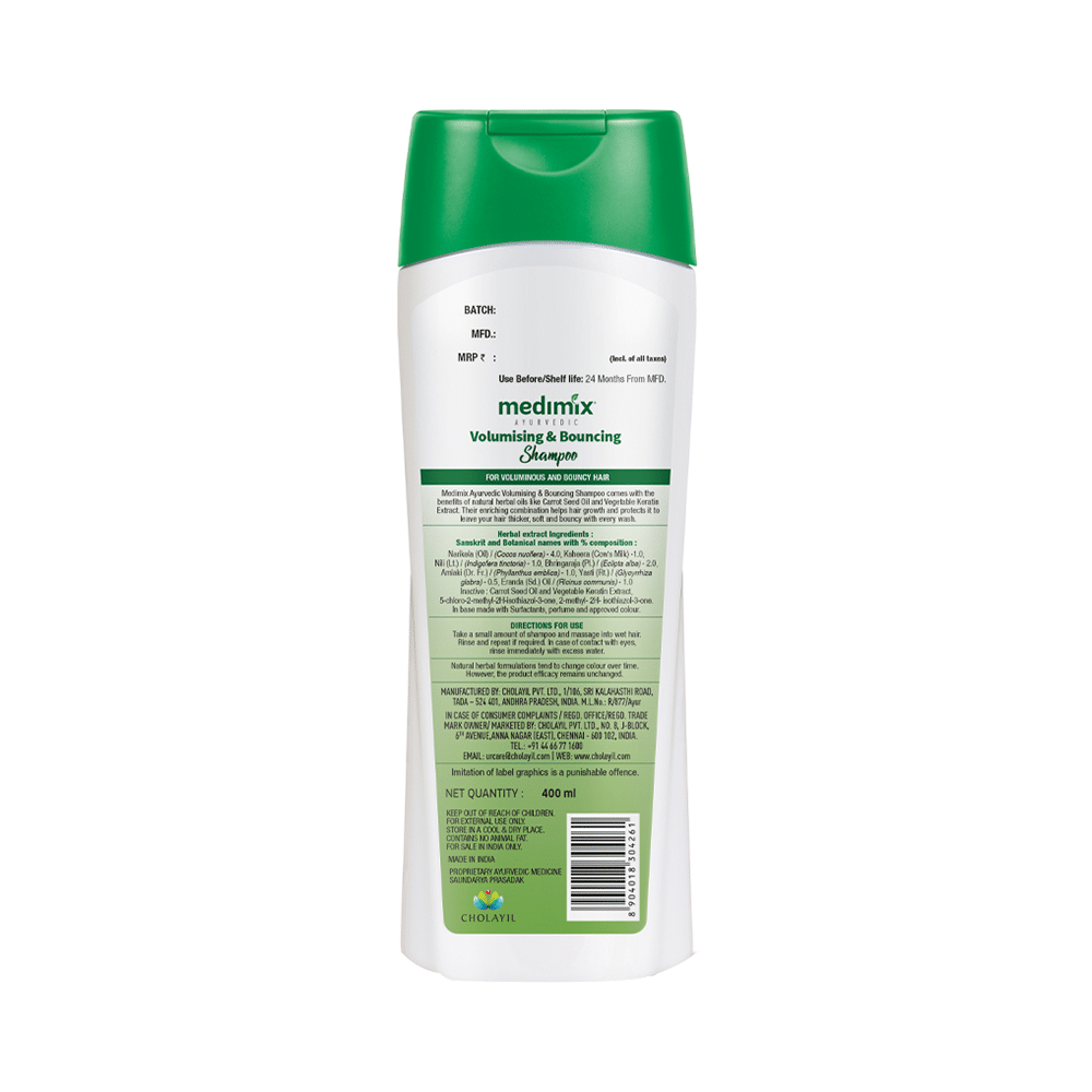 Medimix Ayurvedic Volumising & Bouncing Shampoo - Image 2