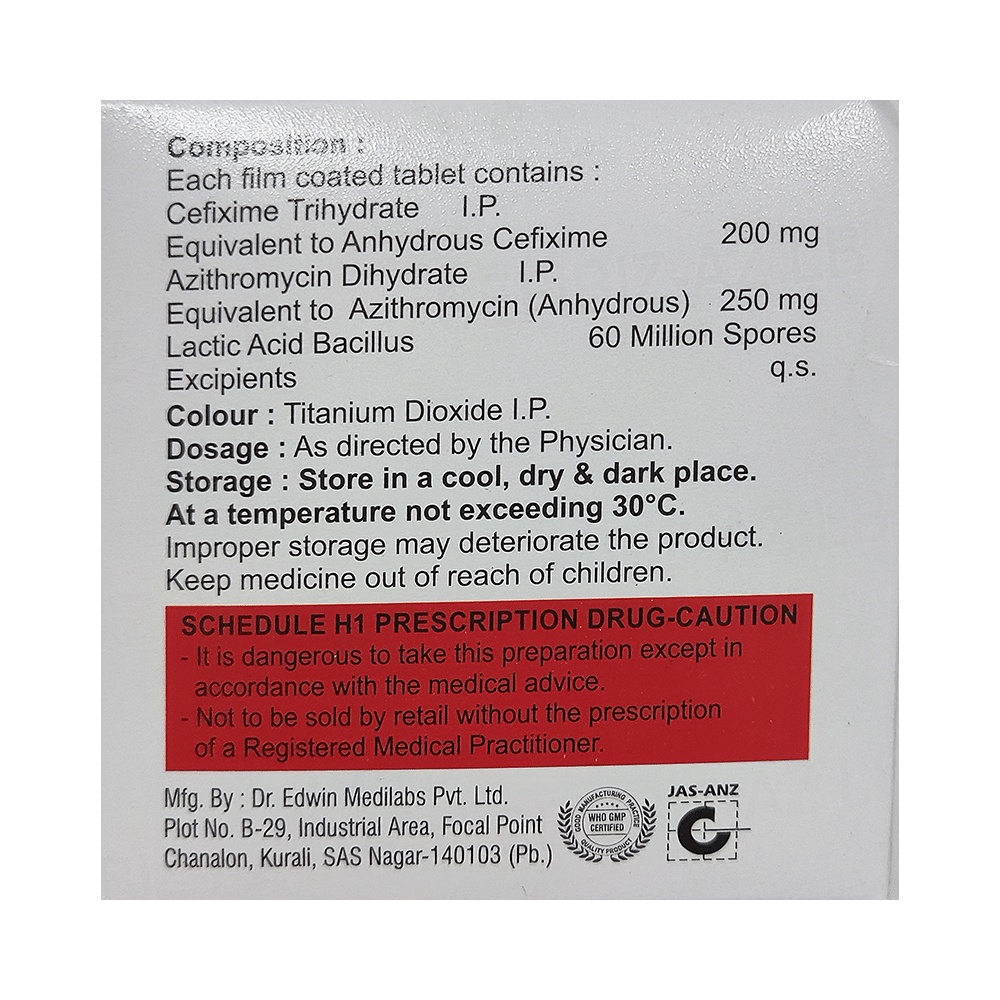 Cefibiz-AZ LB Tablet - Image 2