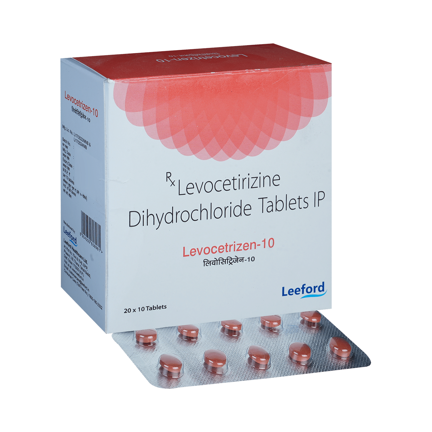 Levocetrizen 10mg Tablet - Image 1