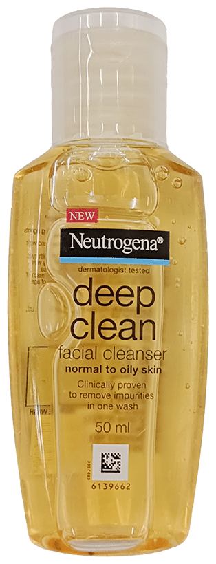Neutrogena Deep Clean Facial Cleanser with Salicylic Acid | For Acne Prone Skin