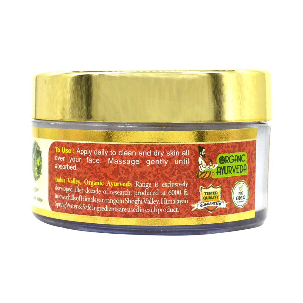 Indus Valley Organic Ayurveda Intense Hydrating Under Eye Cream - Image 3