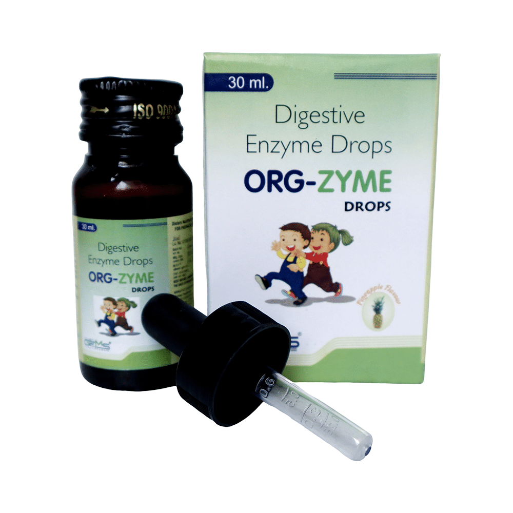 Org-Zyme Oral Drops Pineapple - Image 4