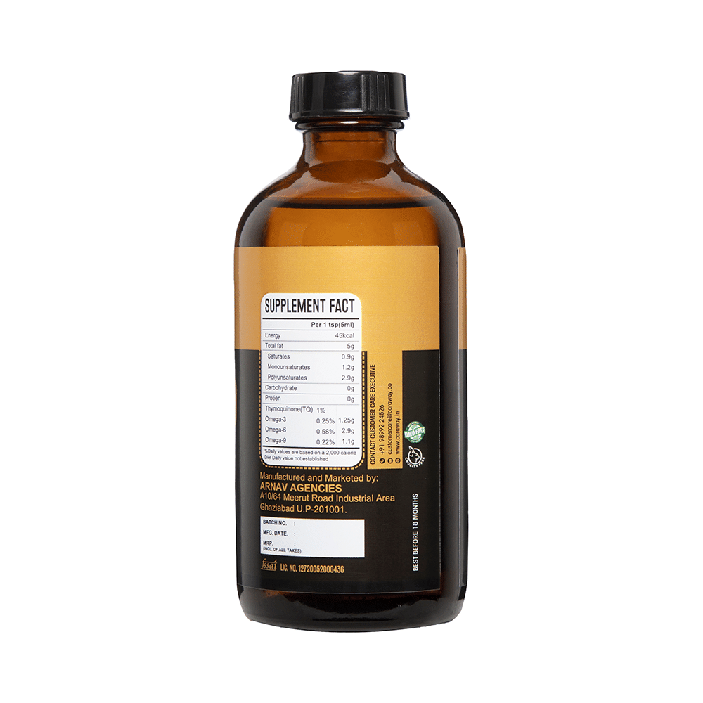 Caraway 100% Organic Black Seed Cold Pressed Oil - Image 3