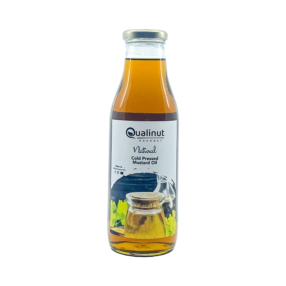 Qualinut Gourmet Natural Cold Pressed Mustard Oil - Image 1