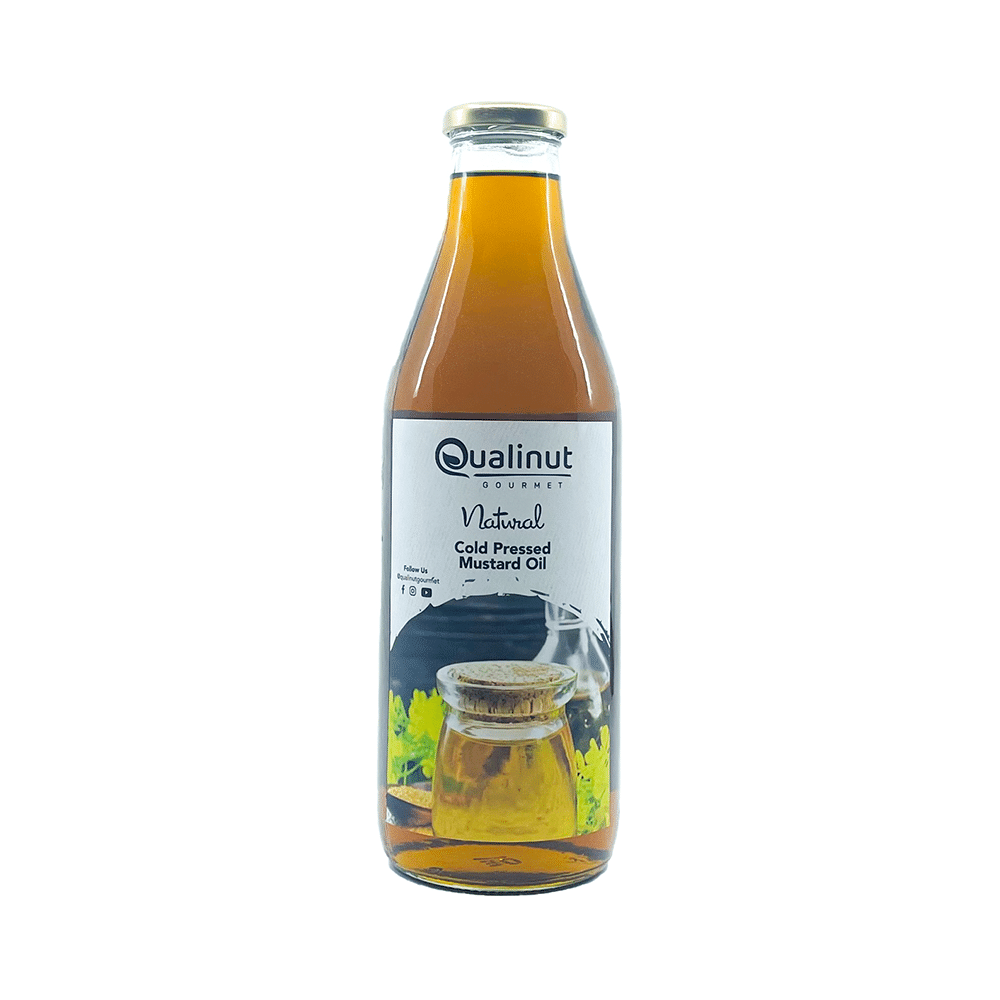 Qualinut Gourmet Natural Cold Pressed Mustard Oil - Image 3