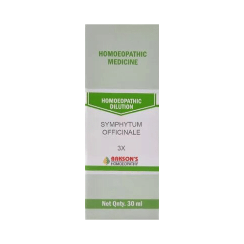 Bakson's Homeopathy Symphytum Officinale Dilution 3X - Image 1
