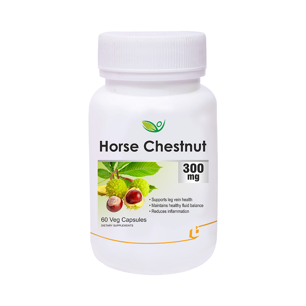 Biotrex  Horse Chestnut 300 mg Veg Capsule - Image 1